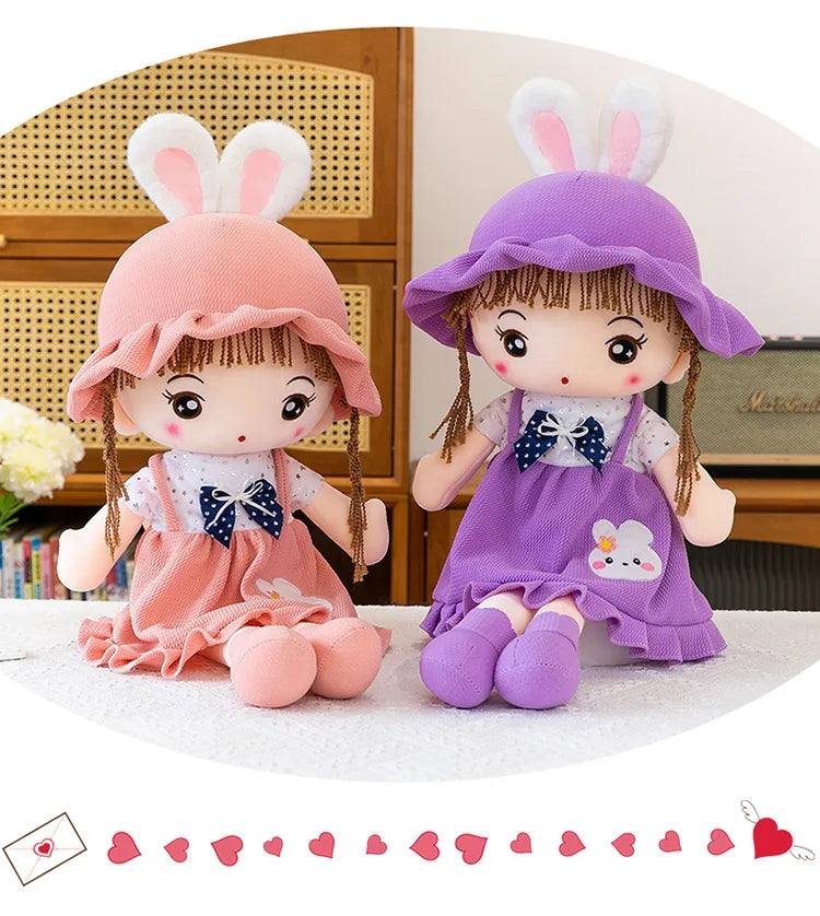 Cute Starry Sky Couple Design Plush Stuffed Doll Toy