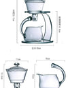 Heat-resistant Glass Teapot Holder Base Tea infusers Tea Ware Tea Making Kungfu Teapot Teacup Automatic Tea Set