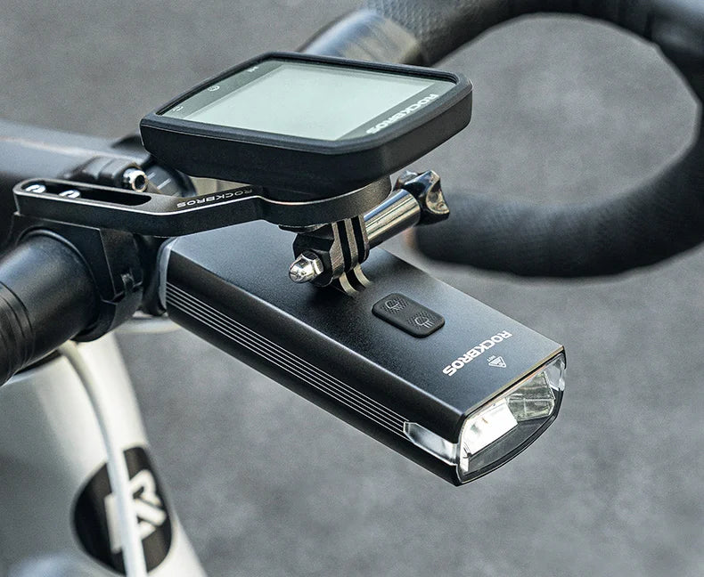 3000LM Bike Light 10000mAH Flashlight High-Low Beam Bicycle Front Light Powerbank Waterproof MTB Road Cycling Headlight