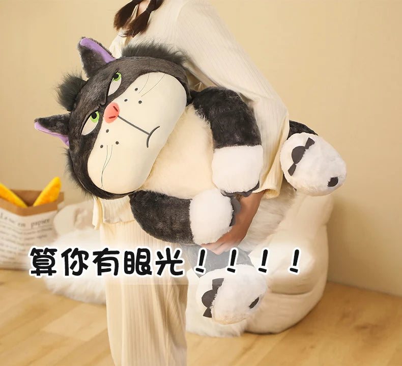 Lucifer Cat Plush Stuffed Animal Kawaii Soft Pillow