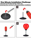 Stress Buster Desktop Punching Bag With Suctions PU Inflatable Stress Relief Boxing Ball Muay Tai MMA Exercise Sports Equipment