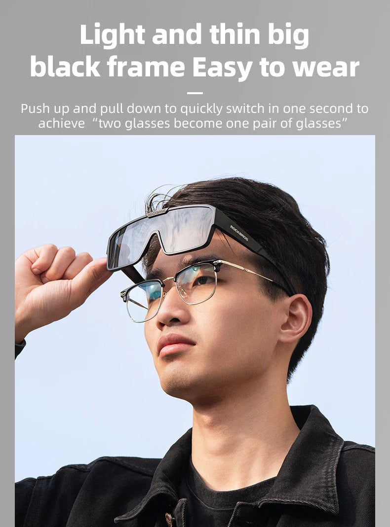 Polarized Cycling Glasses Set for Myopia Glasses UV400 Sun Protection Driving Fishing Hiking Cycling Eyewear Sunglasses