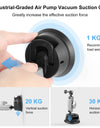 Car Suction Cup Arm Mount with Mount Adapter & Long Screw for Gopro / DJI / Insta360 X3 and other Sports Action Camera