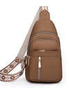 Women Chest Bags High Quality Leather Female Cross body Bag Designer Brand Shoulder Bags Luxury Storage