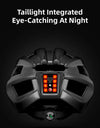 Bicycle Light Helmet MTB Road USB Warning Rear Light Cycling Helmet EPS PC Intergrally-molded Safety Bike Helmet