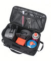 Camp Pouch Outdoor Camping Storage Bag Basket Gas Stove Canister Pot Carry Bag Sack Picnic Bag Cookware Utensils Organizer