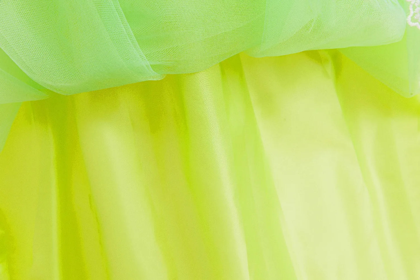 Fairy Green Sparkle Tulle Princess Dress with Bow