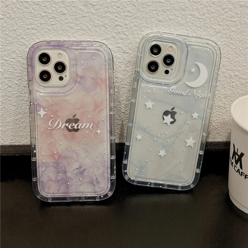 Dream Starry Sky Phone Case For Samsung S24 S23 Ultra Case Galaxy S22 S21 Plus FE Cover