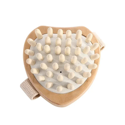 Body Anti Cellulite Brush Soothing Wooden Essential Oil Spa Air Cushion Massage Hair Comb Scalp Massage Brush Dead Skin Remover