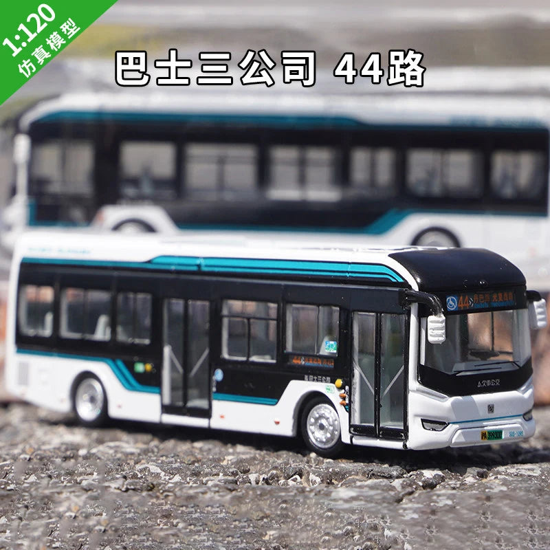 1 120 Scale Shanghai City Tour Bus Diecast Model Vehicle