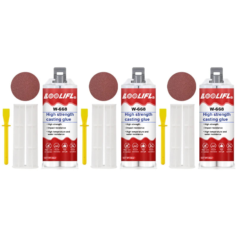 AB Universal Epoxy Resin Glue For Glass Metal Ceramic Waterproof Repairs High Adhesive Super Liquid Glue