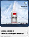 1-5pcs 502 Super Glue Instant Quick-drying Cyanoacrylate Adhesive Leather Rubber Wood Metal Strong Bond Liquid Glue Tool