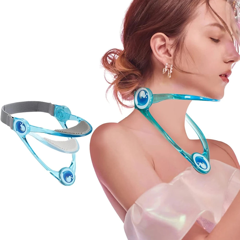 Adjustable Neck Support Brace,Neck Stretcher Exerciser Cervical,Neck Traction Device,Correction for Spine Pressure Pain Relief