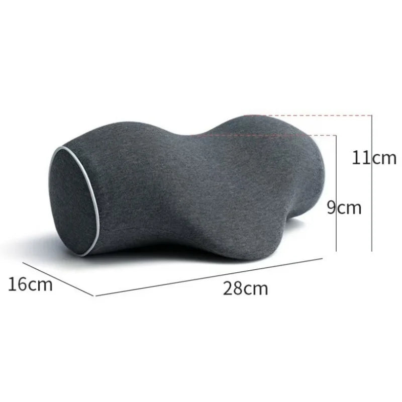 Ergonomic Neck Pillow Cervical Backarch Traction Pillows Memory Foam Sleeping Pillow Head Support Relieve Fatigue
