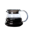 300/500/700ml Glass Coffee Pot With Filter Drip Brewing Hot Brewer Cloud Shaped Kettle Coffee Brewer Utensils Clear Teapot