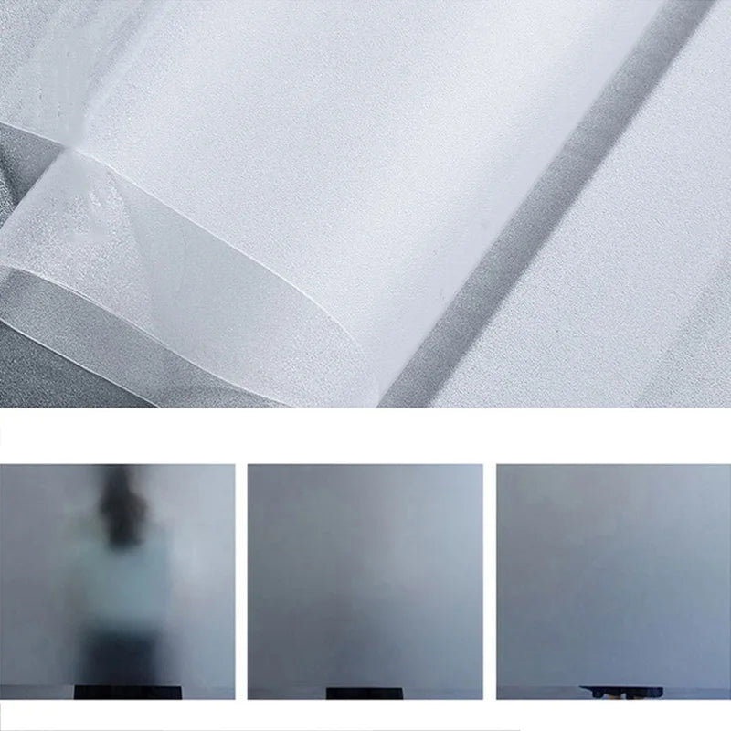 Window Film Privacy, Stained Glass Film, Frosted Opaque Glass Clings, Sun Blocking Vinyl Window Stickers for Door Home Office