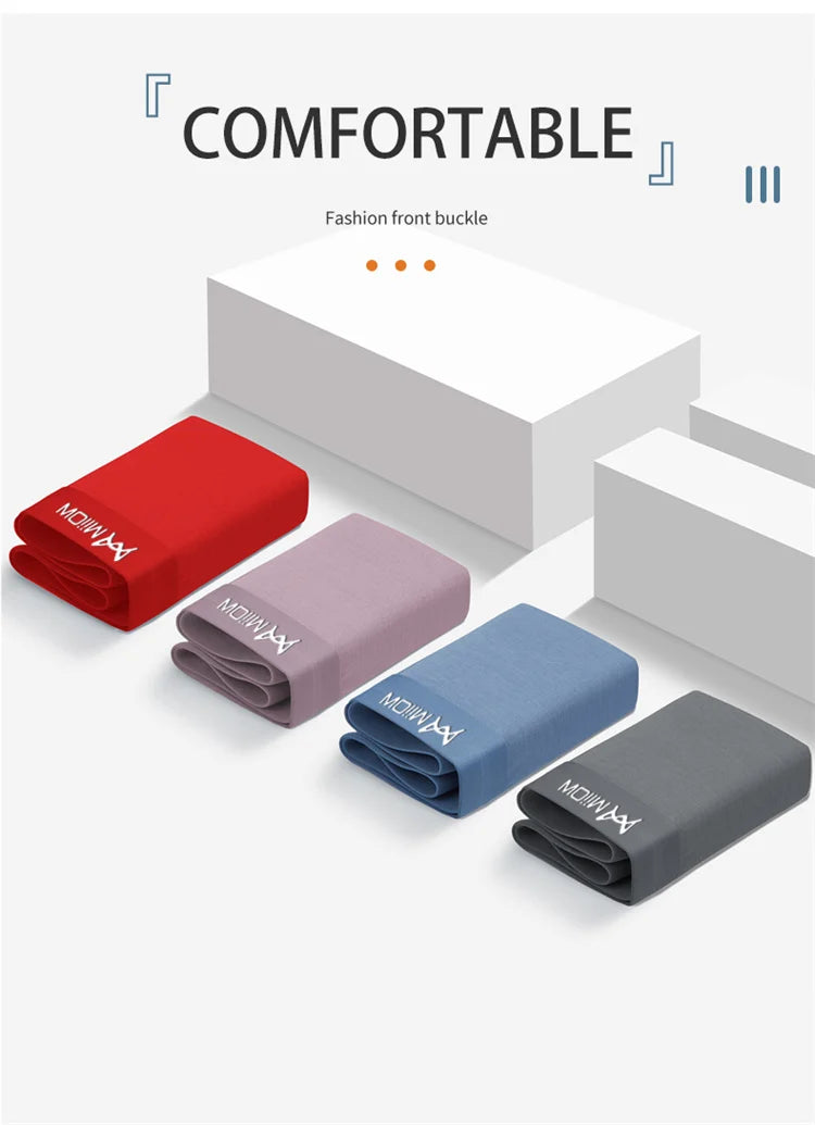 3-Pack Men’s Modal Boxer Shorts – 80 Count, Seamless Silk Crotch