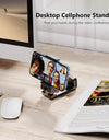 Airplane Phone Holder Stand Cell Mobile Portable Travel Mount Desk Flight Foldable Rotatable Selfie Holding Train Seat Support