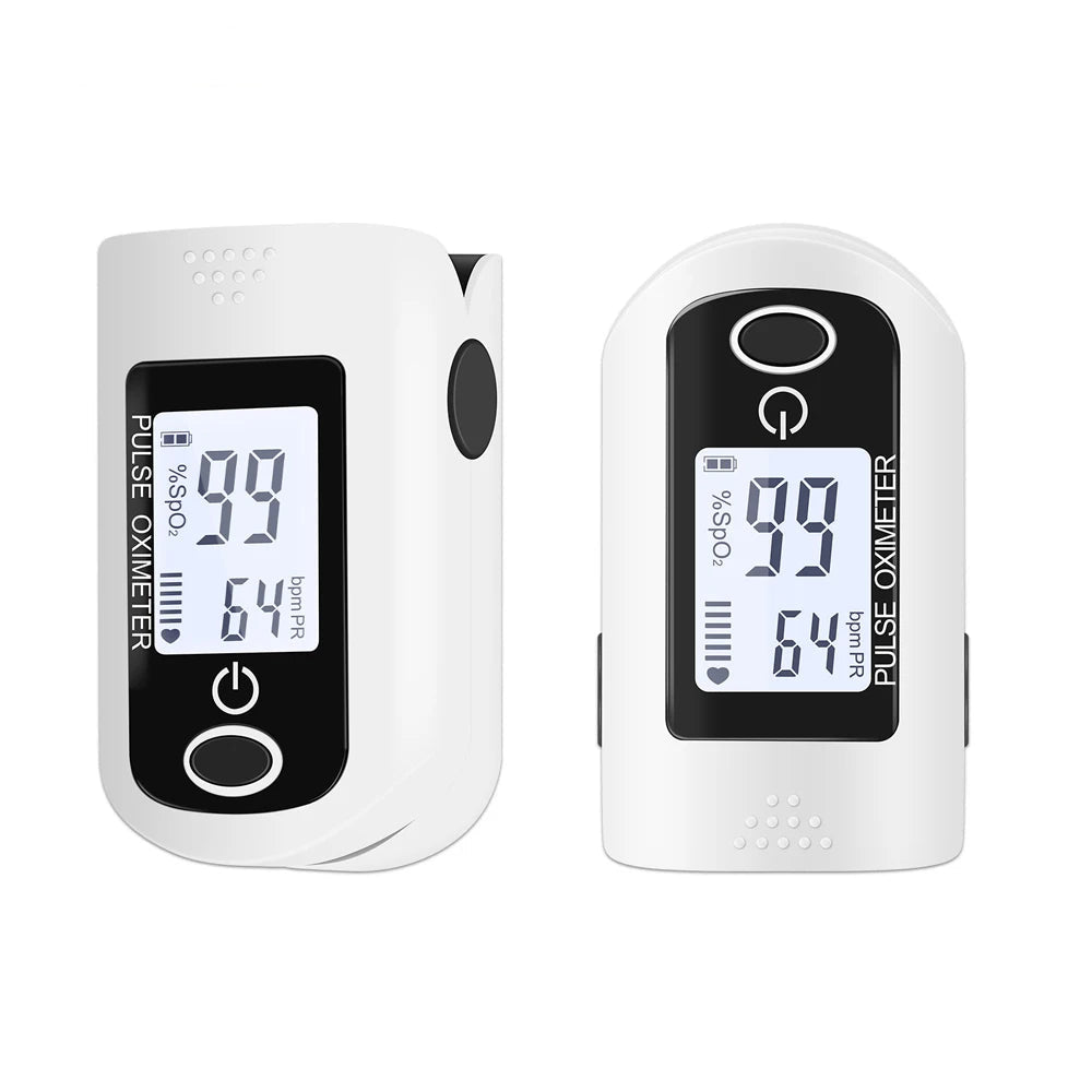 Oximeter Digital Finger Pulse Oximeter LED Screen Finger Clip SPO2 PR Heart Rate Monitor Blood Oxygen Saturation Monitor