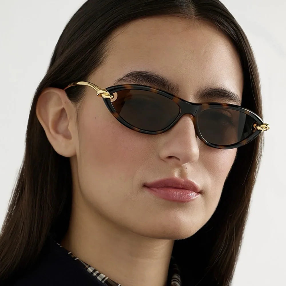 Vintage Cat Eye Sunglasses With UV400 Protection