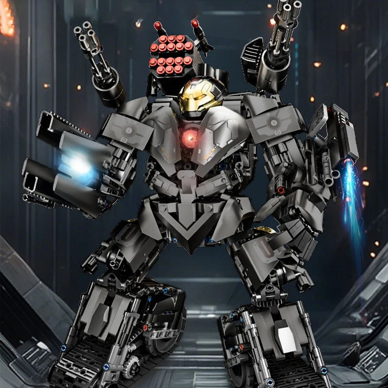 Hulkbuster Building Blocks MOC Model Iron Man Bricks Sets Marvel Superheroes DIY Toys for Boys Adult Collecting Toy