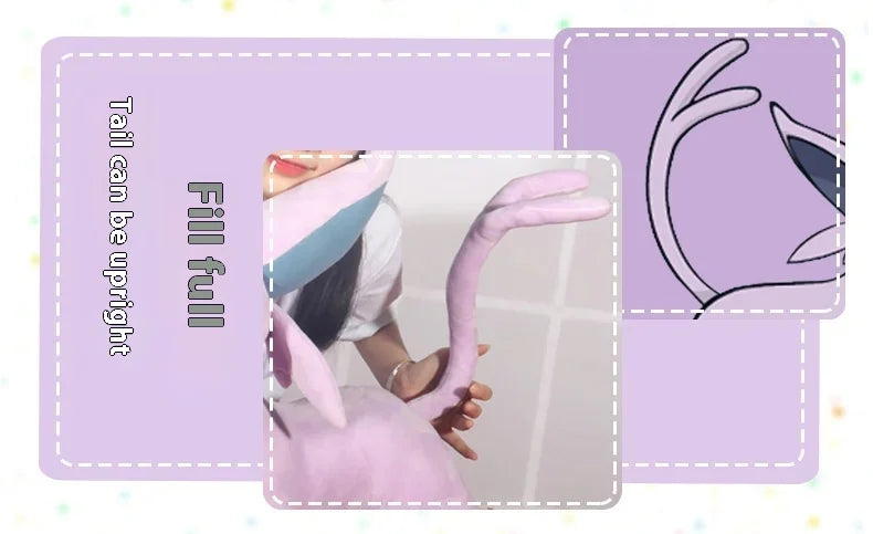 60cm Large Anime Creature Plush Pillow Soft Stuffed Doll