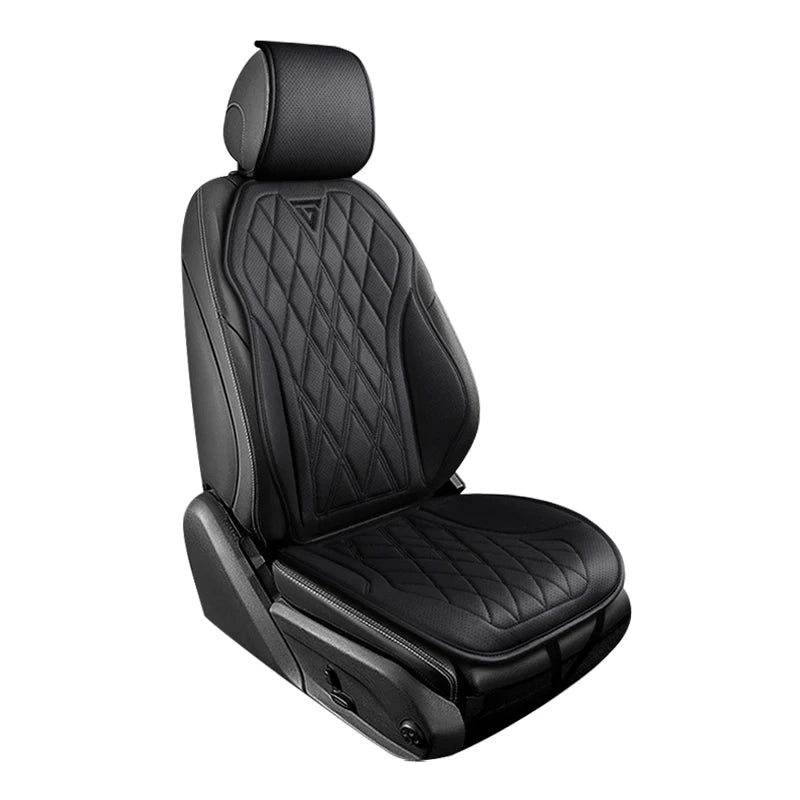 Universal Car Seat Cushion Nappa Leather Breathable Car Seat Covers Comfortable Four Seasons Auto Seat Protector Car Chair Pads