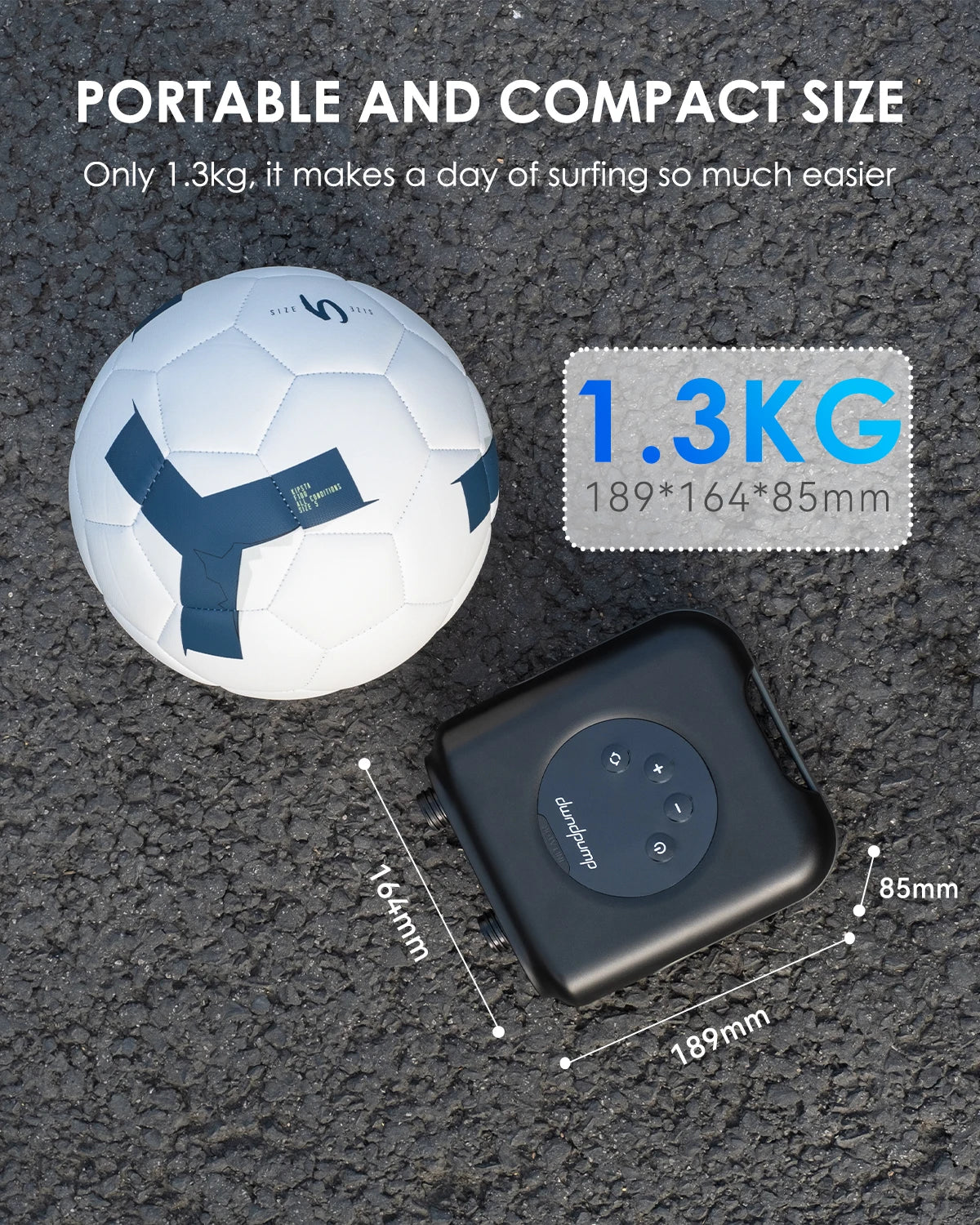 Electric SUP Pump Inflatable PVC Boat Accessories Stand Up Paddle Boards 20PSI Pump for Kayak Surfing Kite Mattress Tents