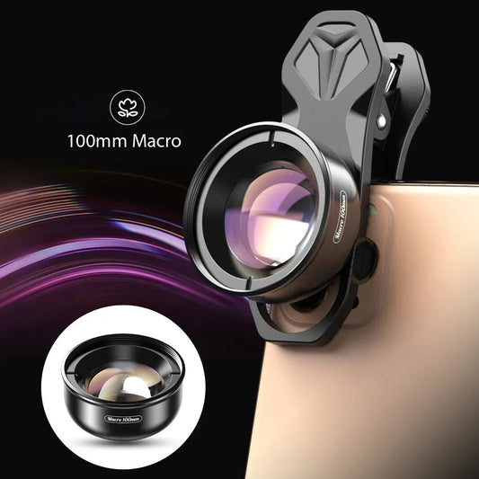 100mm Macro Smartphone Camera Lens with Universal Clip