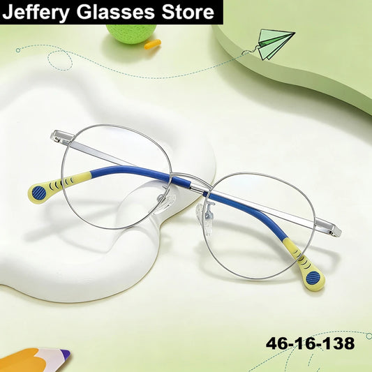 Oval Beta Titanium Eyeglasses Frame