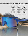 Cycling Sunglasses UV400 Protection Windproof Glasses For Men Women Road Riding Bike Sport Eyeware Goggles
