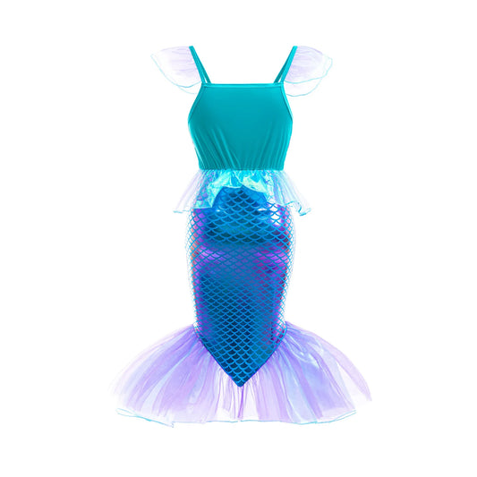 Mermaid Princess Carnival Party Dress