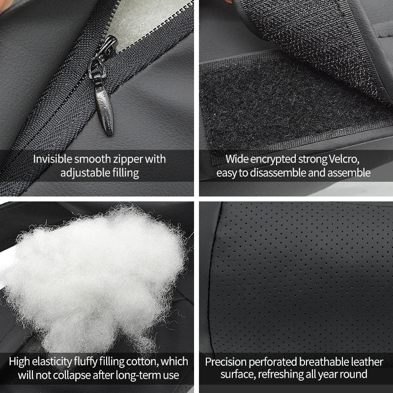 Car Seat Headrest Universal Travel Rest 3D Neck Pillow Protect Neck Soft Fluffy Comfortable Neck Rest Car Accessories