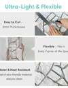 10pcs 3D Faux Stone Wall Panels, Self-adhesive Tile Stickers for Living Room, TV Background, Water and Mold Resistant, 30x30cm