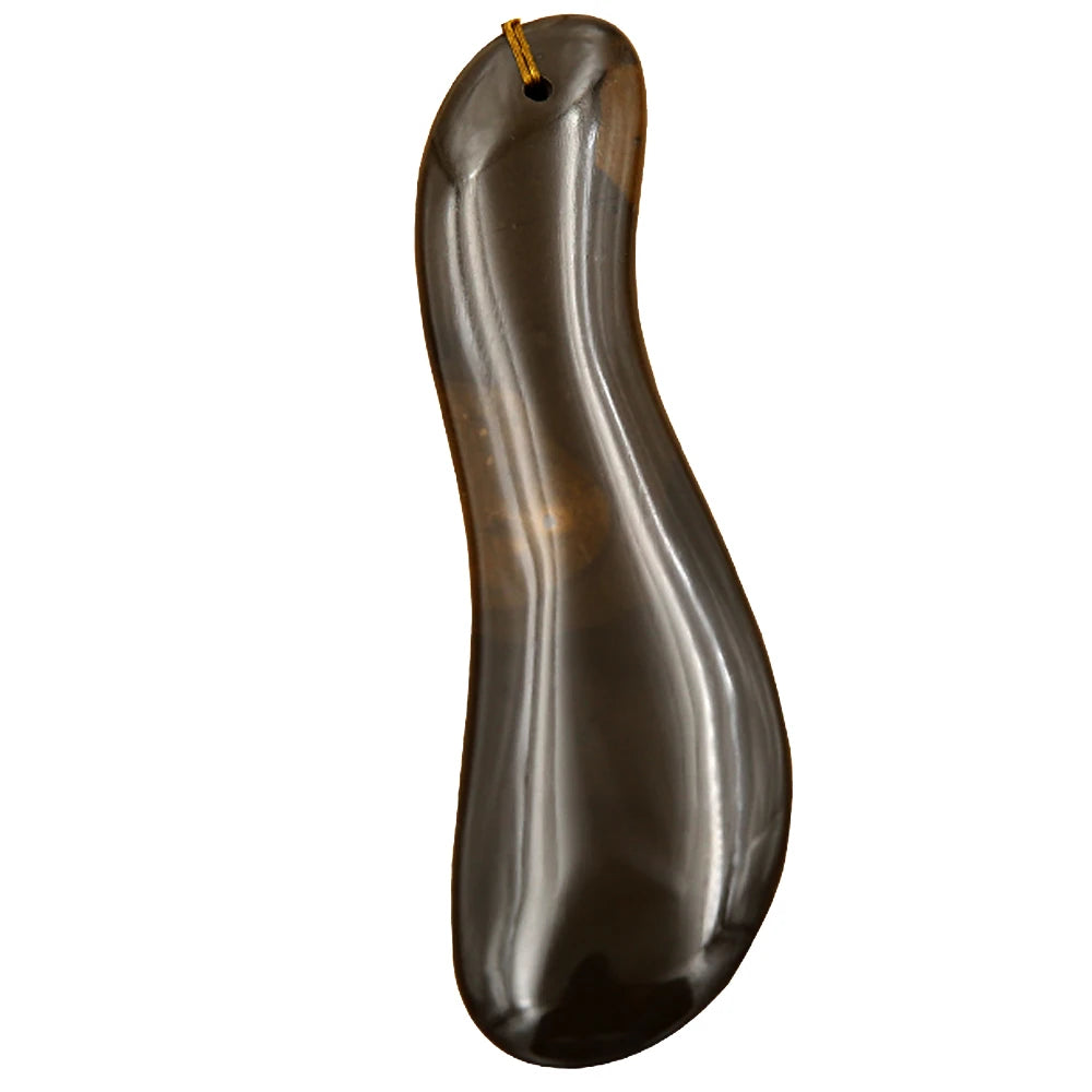 5A grade Original Si Bin Bian stone massage guasha kit point massage dog 140x70x75mm 100% original