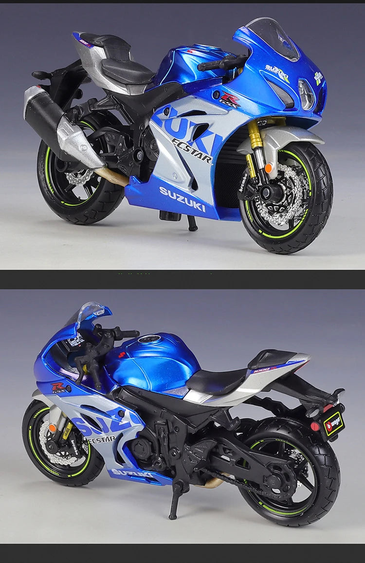 1 18 Scale Suzuki GSX R1000R Diecast Motorcycle Model