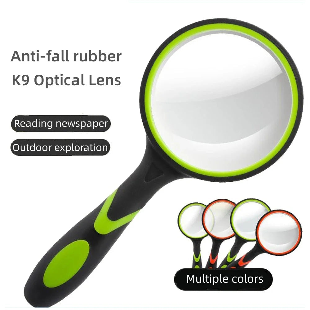 10X Handheld Magnifying Glass 50mm Reading Magnifier