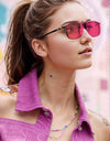 Clip 100% Blue Light Blocking glasses Red Lens ,Orange Lens Anti fatigue Detachable Lens Gaming Glasses Computer Eyeglasses