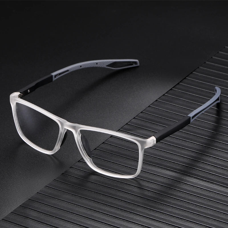 Reading Glasses For Men Fashion Anti Blue Light Prescription Eyeglasses