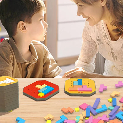 Montessori Children's Wooden Puzzle Toy 26 English Alphabet Number Animal Shape Cognition Educational Toys for Boys Girls Gift