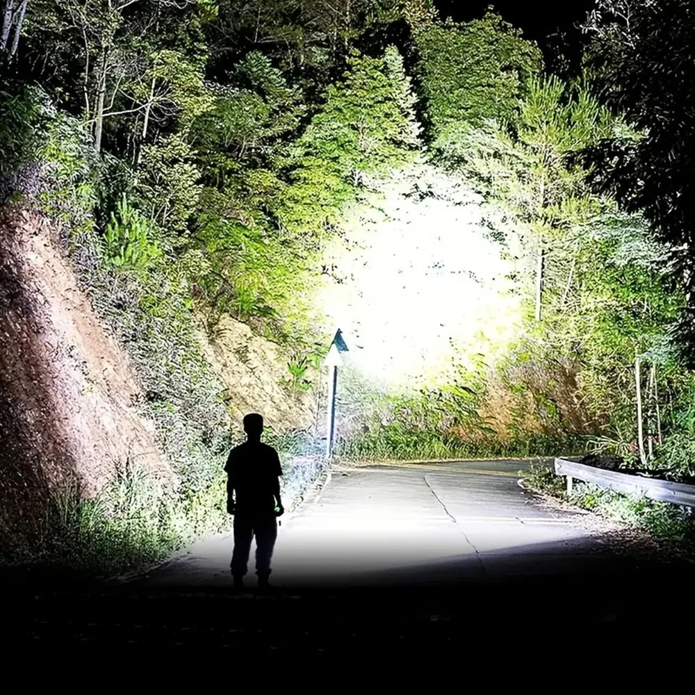 5000 Lumen Rechargeable High Power LED Flashlight