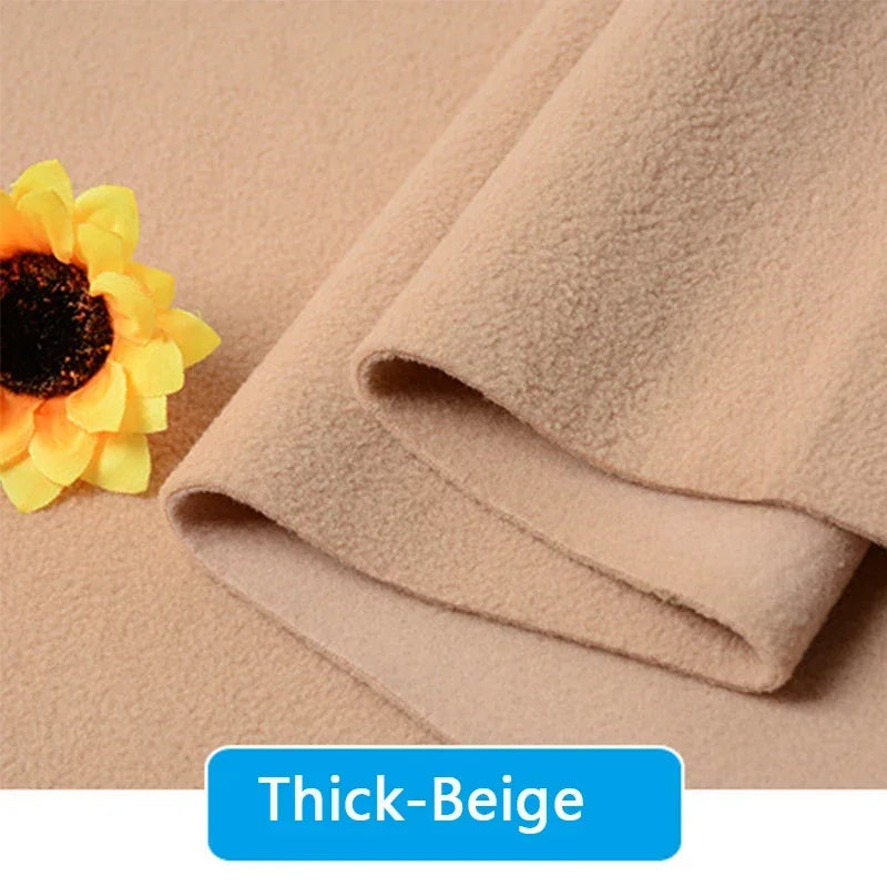 0.5M/1M/2M/3M/5M Thick Super Soft Warming Polar Fleece Fabric for Garment DIY Handmade Sewing fabric by the Meter