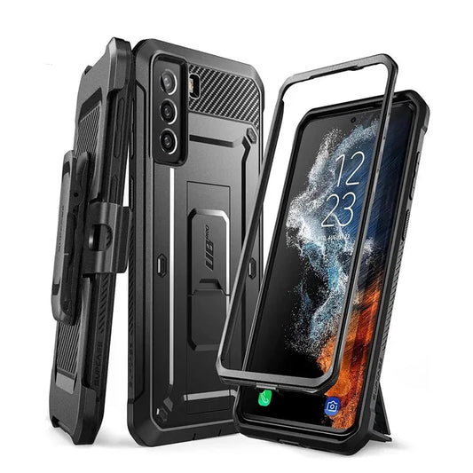 For Samsung Galaxy S22 Case (2022 Release) 6.1 inch UB Pro Full-Body Holster Cover WITHOUT Built-in Screen Protector