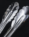 5/1pcs Stainless Steel Food Tongs Long Handle Meat Fried Barbecue Clips Salad Bread Clamp Tong Gadgets Kitchen Cooking Tools