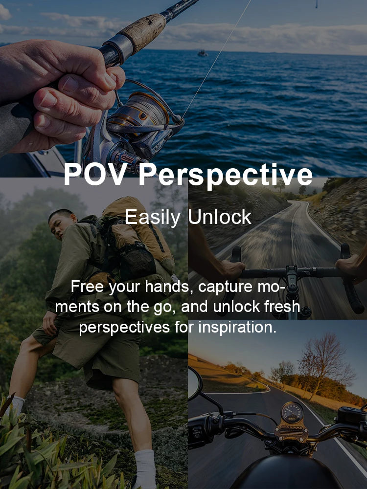 Quick Release Backpack Clip Mount for Action Cameras and Selfie Sticks