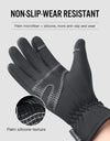 Outdoor Cycling in Autumn and Winter Windproof Anti slip Wear-resistant Velvet and Warm Riding Long Finger Gloves