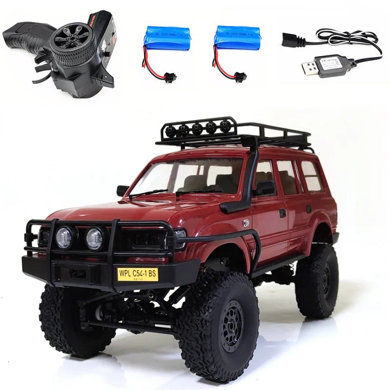 1 to 16 Scale 4WD Remote Control Rock Crawler Pickup Truck
