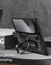 Strong Magnetic Case for Samsung Galaxy Z Fold 6 with MagSafe Built in Screen Protector Belt Clip Kickstand Function Phone Case