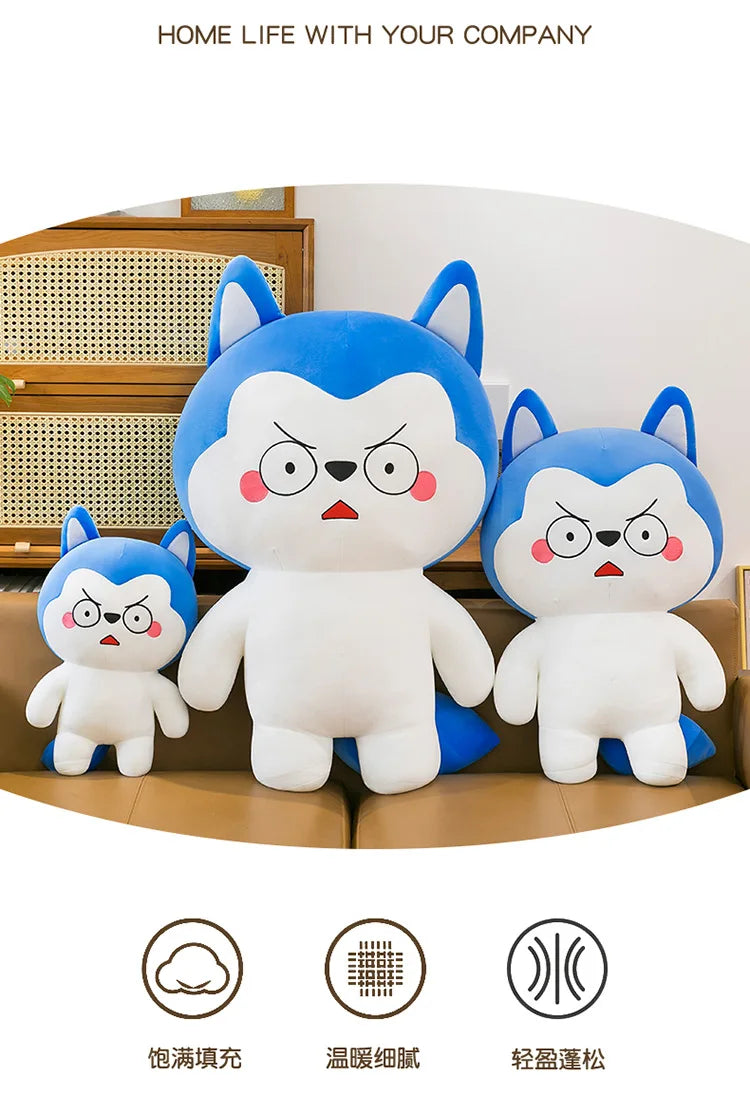 Kawaii Husky Character Plush Stuffed Doll Toy