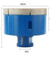 Dry Diamond Drilling Core Ceramic Tile Hole Saw Cutter Granite Marble Drill Bits Tiles Crowns with M14 Thread Opener